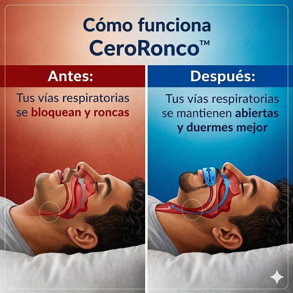 CeroRonco™  boquilla anti-ronquidos